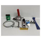 Crow Bar, Hand Planer, Hitch Pin, Hose Clamp