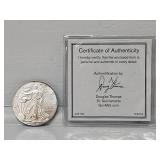 2016 Walking Liberty Silver One Dollar Coin