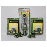 John Deere Tractors & Gas Pump Die-cast