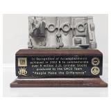 General Motors Engine Block Paperweight