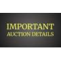 Important Auction Information