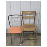 2 Small Children's Chairs
