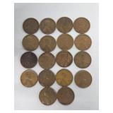 Wheat Pennies(18)