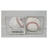 Unauthenticated Autographed BaseBalls(2)
