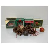 Hallmark Locomotive's Ornaments & Pine Cones