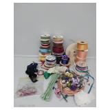 Ribbon, Lace, Raffia,Mini Flowers