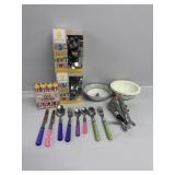 Cookie Cutters, Corn Holders and Bowls