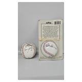 Unauthenticated Autographed BaseBalls(2)