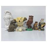 Owl Figurines(6)