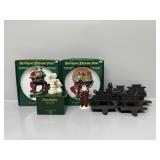 Train Stocking Holders, Christmas Plates & More
