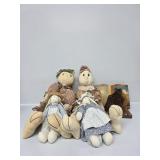 Stuffed Rabbits, Religious Quotes on Wood, W