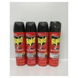 Raid Ant & Roach Outdoor Fresh Scent Cans (4)