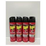 Raid Ant & Roach Outdoor Fresh Scent Cans (4)