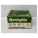 Remington 12 Gauge Dove Quail Load