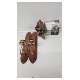 Glass And Metal Vase, Party Light Pillar Candle,