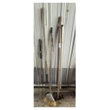 Pitchforks(2), Brooms(2)