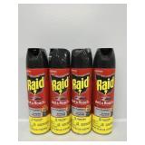 Raid Ant & Roach Lemon Scent Cans (4)