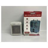 2 Portable Electric Space Heaters