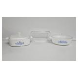 Glass Pyrex Pan, Anchor Hocking Dish With Lid,