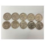1979 Susan B. Anthony Coins(10)
