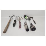 Spray Wands(2), Gardening Tools (3) Ball-Peen (1)