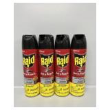 Raid Ant & Roach Lemon Scent Cans (4)