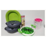 Water Melon Slicer, Platters(2), Barbecue