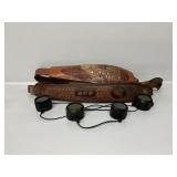 Leather Gun Straps(2), Gun Scope Covers(2)