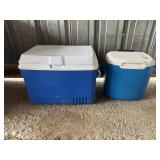 Rubbermaid and Coleman Coolers