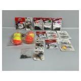 Removable Split Shot, 3-Way Swivel's