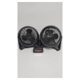 Honeywell 9In Fan's(2), Westclox Alarm Clock