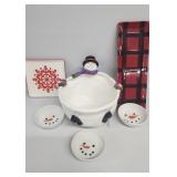 Norwex Dish Clothes, Snowman Dish