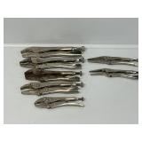 Vise grips- Variety of sizes & styles