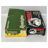 Remington 45 Cal, Wolf 45 Cal