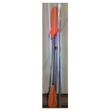 Oar, Metal Pipe, Reflecting Stake