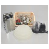 Metal Grater,Electric Rival Food Chopper