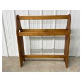 Wooden Blanket Rack