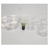 Bride &  Glasses, Bud Vase,Candlesticks