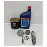 Transmission Fluid, Grease, Hitch Pin
