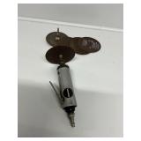 Steelman 1/4 Inch Pneumatic Die Grinder, W/Blades