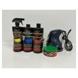 6' Random Orbit Waxer, Ibiz Car Cleaner