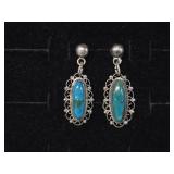 Vintage Navajo Sterling Silver and Turquoise