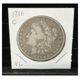 1886 O Morgan VG