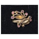 Vintage Florenza Gold Toned Ring