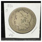 1886 S Morgan VG