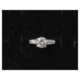 .925 CZ Sterling Silver Ring