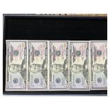 (5) $50 Bills Sequential