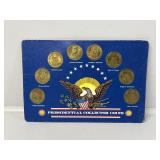 Shell Gas Station Presidential Collection Coins