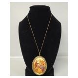 Vintage West Germany Locket and Pendant