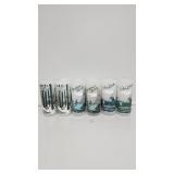 Frosted Michigan Souvenir Glasses (12)